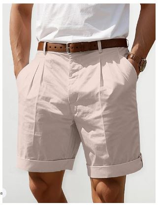 Lennox - Herren Sommer Leinen Shorts