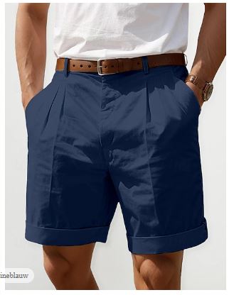 Lennox - Herren Sommer Leinen Shorts