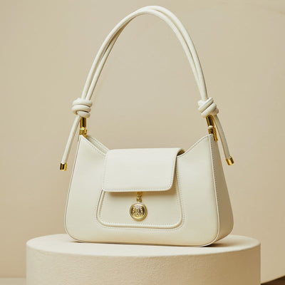 Vintage inspirierte Schultertasche mit schlichtem Design für Frauen