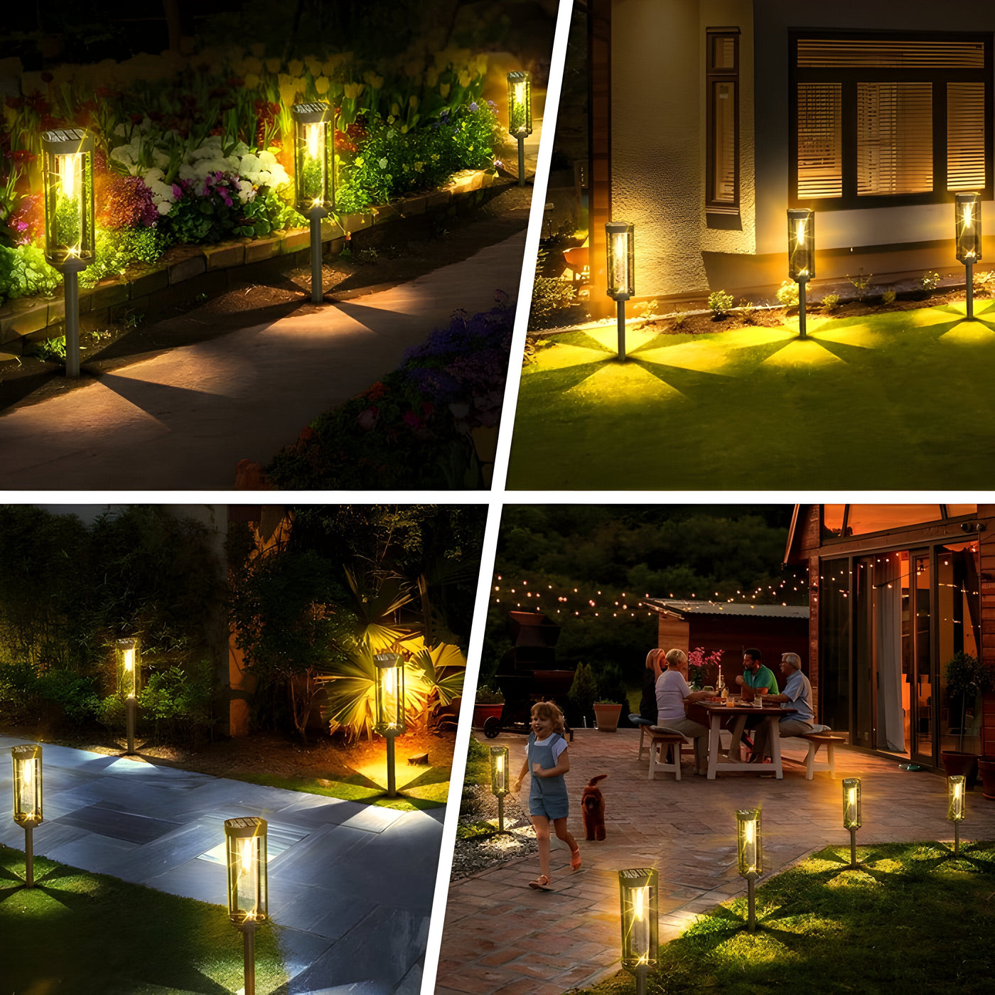 BrightBound Light – Solarbetriebene LED-Gartenleuchten für Außenbereiche