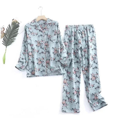 Roxana - Bequemes Damen Pyjama-Set mit lebendigen Mustern