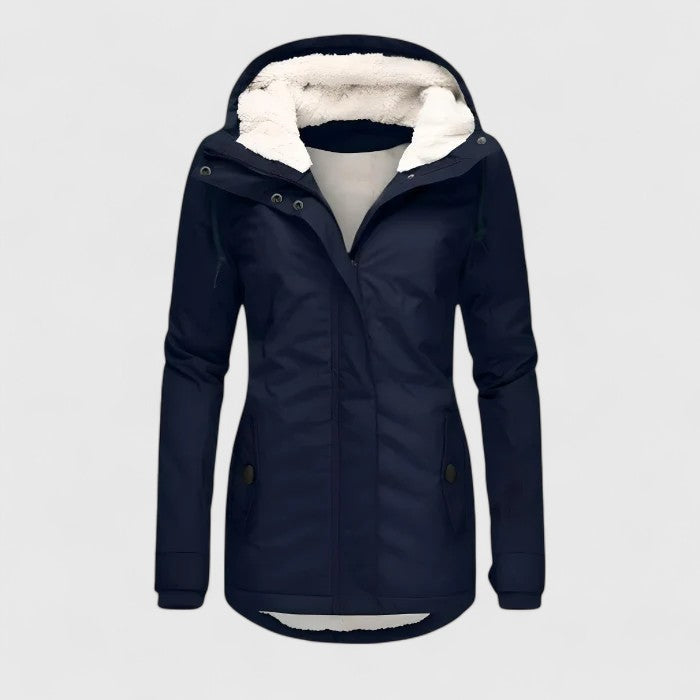 Seravia™ - Wasserdichte Winterjacke mit Kapuze