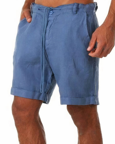 Marcel - Herren Leinen-Shorts