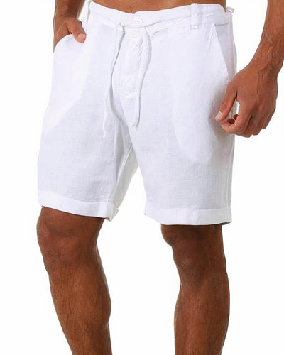 Marcel - Herren Leinen-Shorts