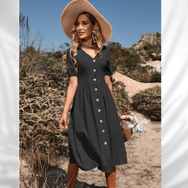 Modisches Kleid mit zeitlosem Stil für Damen