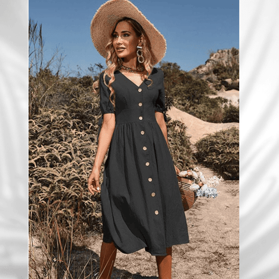 Modisches Kleid mit zeitlosem Stil für Damen