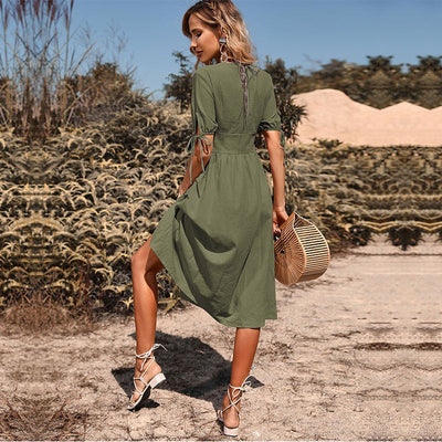 Modisches Kleid mit zeitlosem Stil für Damen