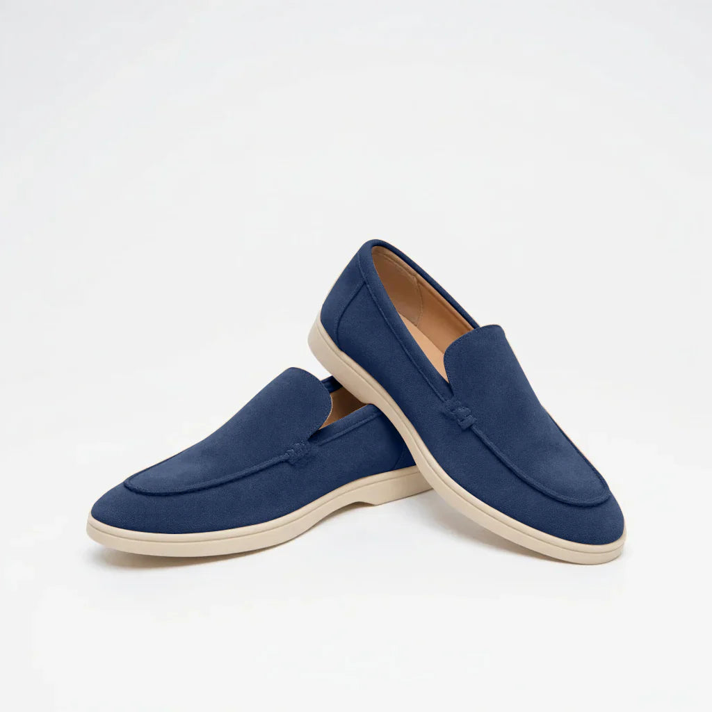 Brand & Belle | Old Money Wildleder Slipper