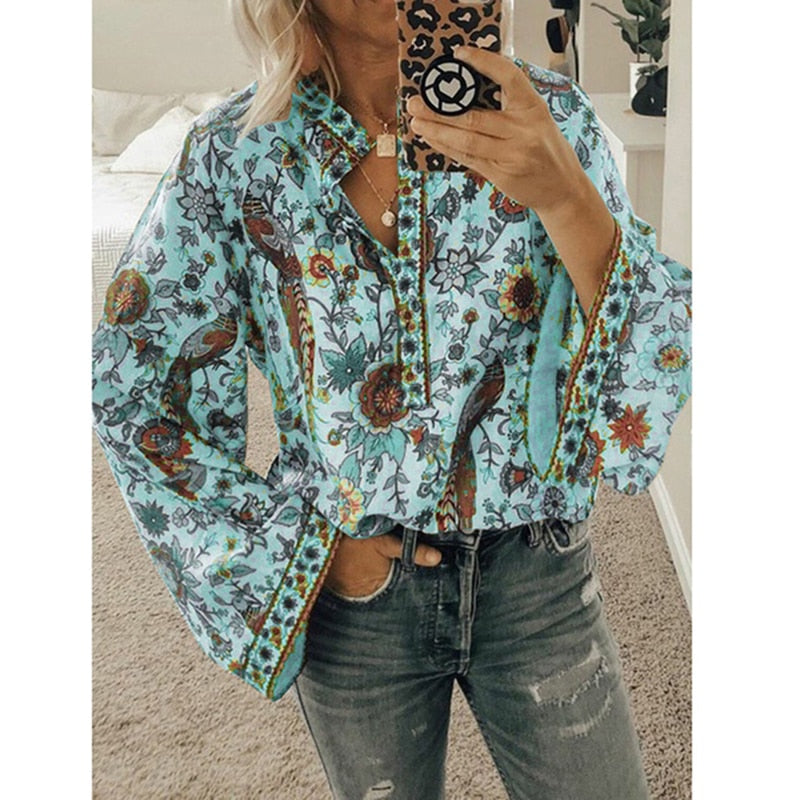 Marisa- Solara Boho Bluse