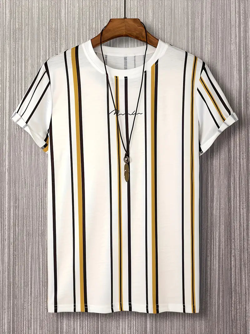 Martin- Herren Casual Rundhals Shirt