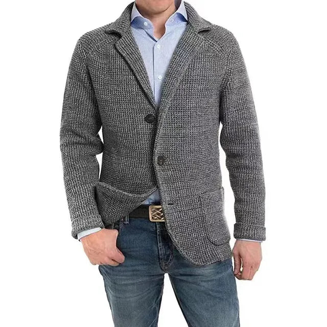 Elegante geknöpfte Jacke für Männer