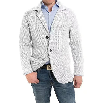 Elegante geknöpfte Jacke für Männer
