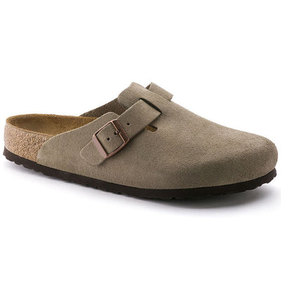 Wildleder-Loafer-Sandalen mit Schnalle für Herren