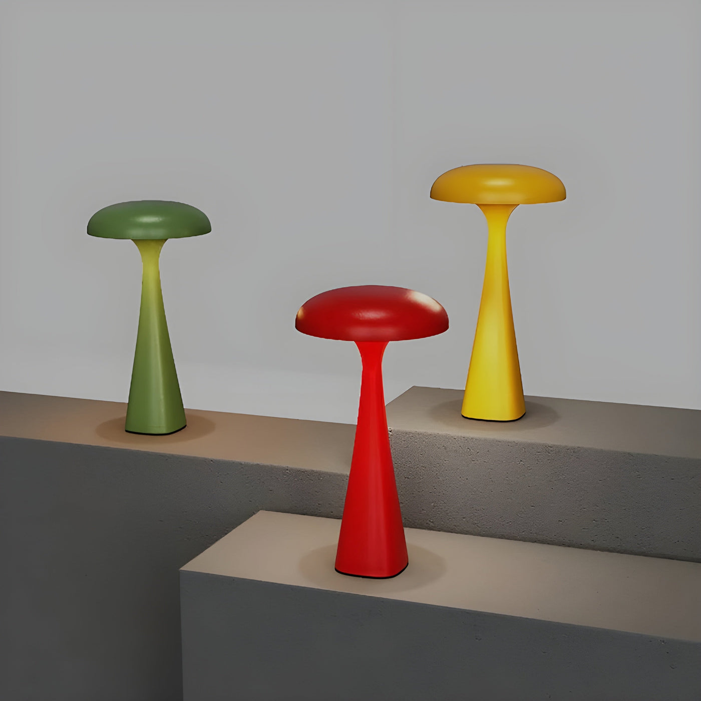 MushBeam Lampe - Moderne LED Touch-Tischlampe