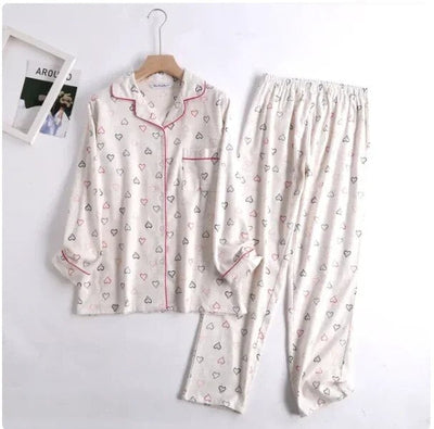 Roxana - Bequemes Damen Pyjama-Set mit lebendigen Mustern