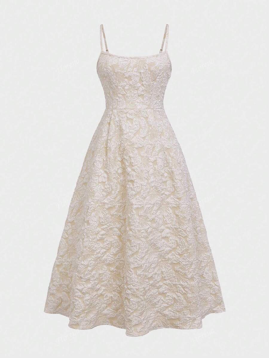 Nina – Elegantes Midi-Kleid Für Hochzeit Sommer