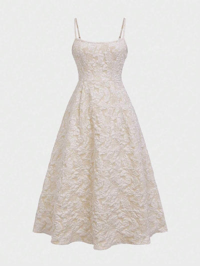 Nina – Elegantes Midi-Kleid Für Hochzeit Sommer