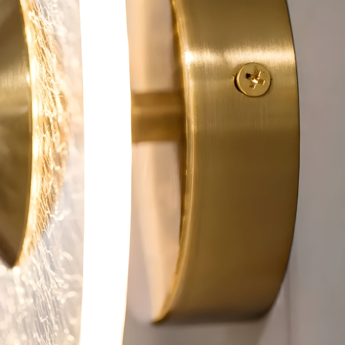 FlorenceGlow Light – Skandinavische Runde LED-Wandleuchte