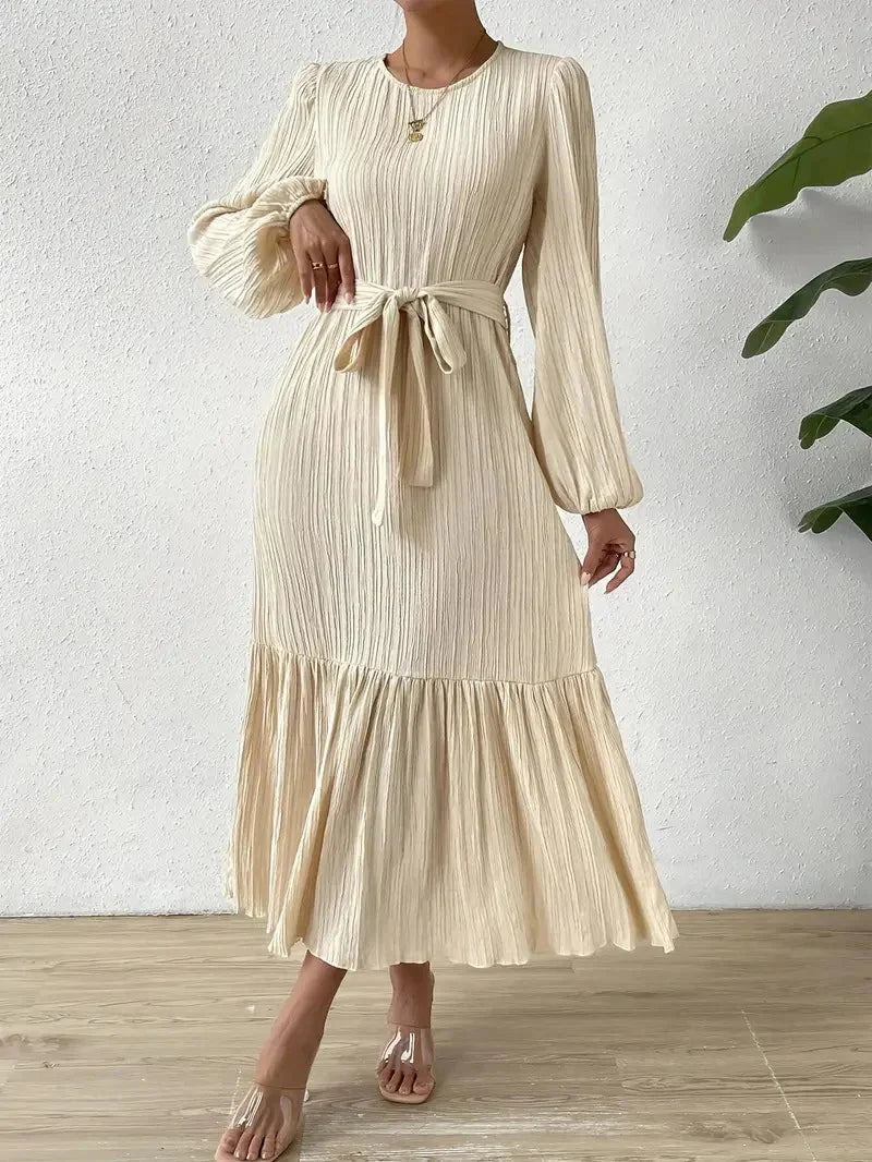 Elegantes Langarmkleid mit zeitlosem Stil für Damen