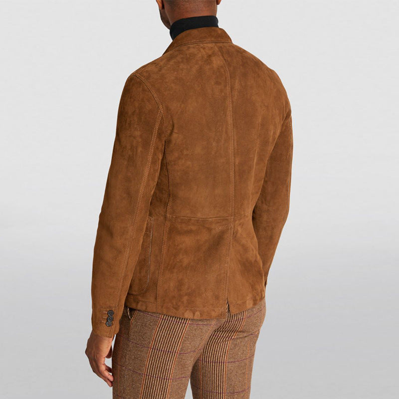 Herren modischer Wildlederblazer Aliams