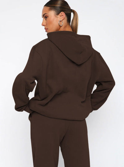 Theresia | Oversized Hoodie- und Jogger-Set für Damen