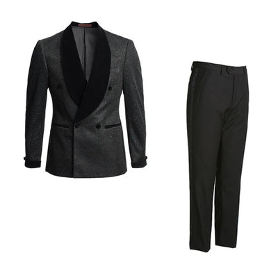 Zweiteiliger Hochzeitsgastanzug für Herren | Schmal geschnitten