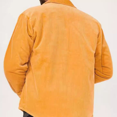 Herren Cordjacke mit praktischen Pattentaschen und weich gefüttertem Innenfutter Aliams