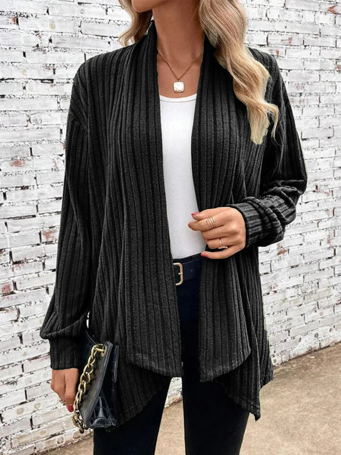 Leah™ - Rippstrick Drape Cardigan