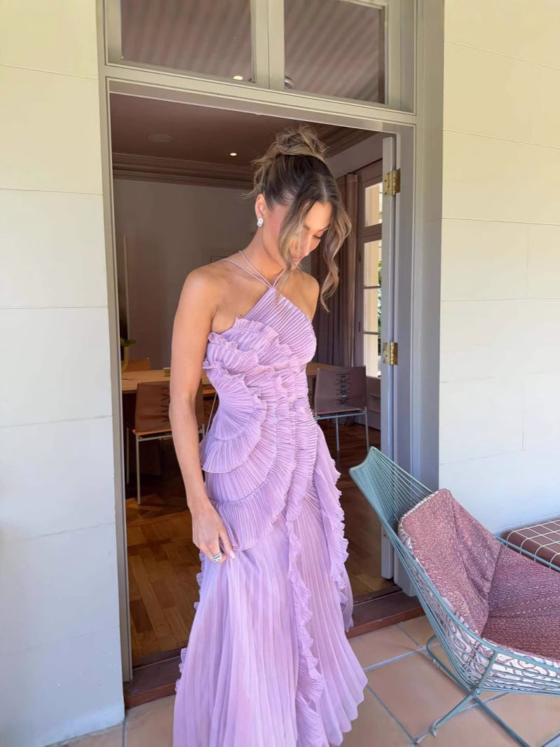 Juliette | Ruffled Strap Dress