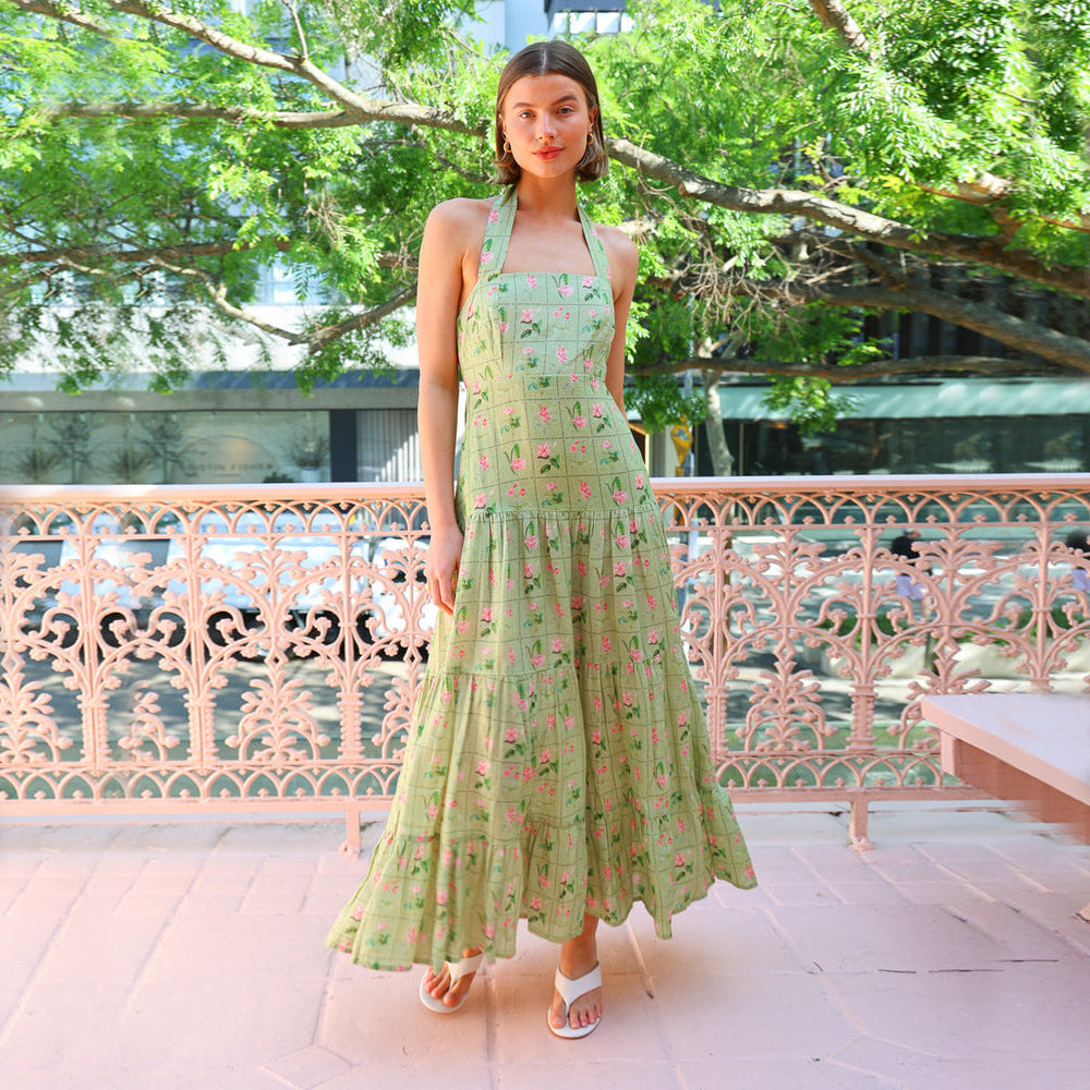 Ulla - Sommerkleid mit offenem Rücken