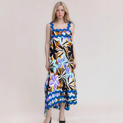 Tilda - Langes Blumenkleid