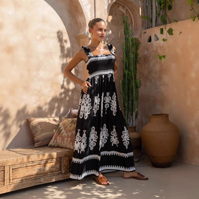 Sunniva - Leichtes, fließendes Strandkleid