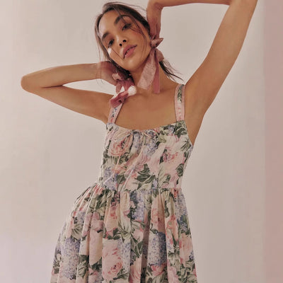 Tadia- Lange  Boho Stil Kleider für Sommerveranstaltungen