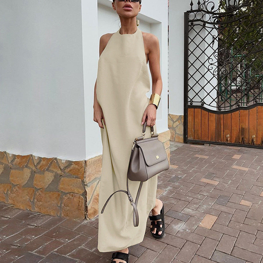 Johanna - Maxikleid für Frauen mit Neckholder