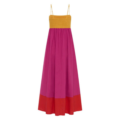 Thyraelle - Langes Sommerkleid für Frauen mit Trägern