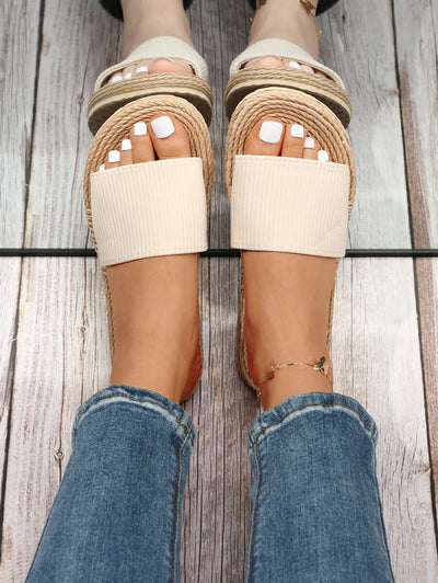 Odilia – Komfort Damen Sandalen Schleife Oben Rutschfest