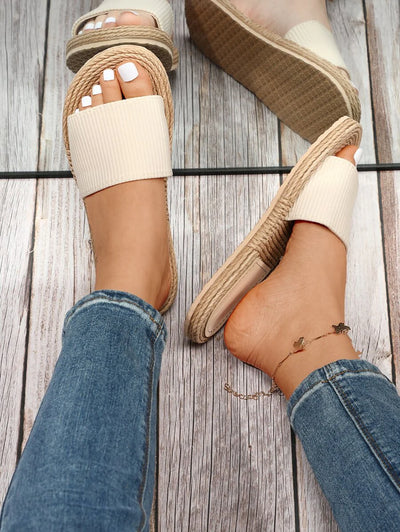 Odilia – Komfort Damen Sandalen Schleife Oben Rutschfest