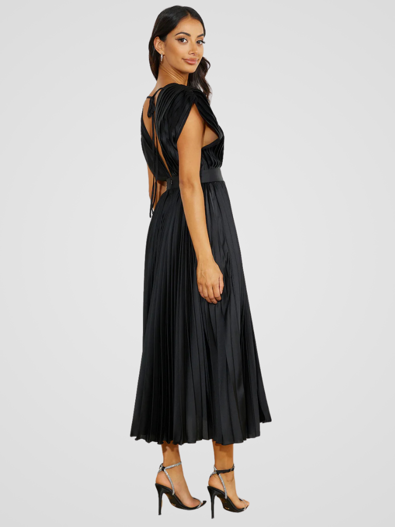 AMAYA PLEATED MIDI