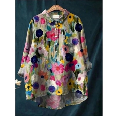 BARBARA™ | KLASSISCHE BLÜTENBLUSE