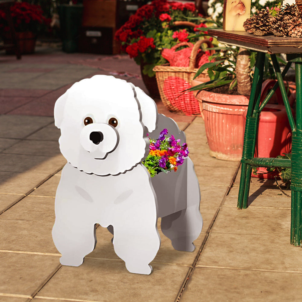 Bichon Flower Pot