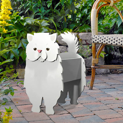 Persian Cat Flower Pot