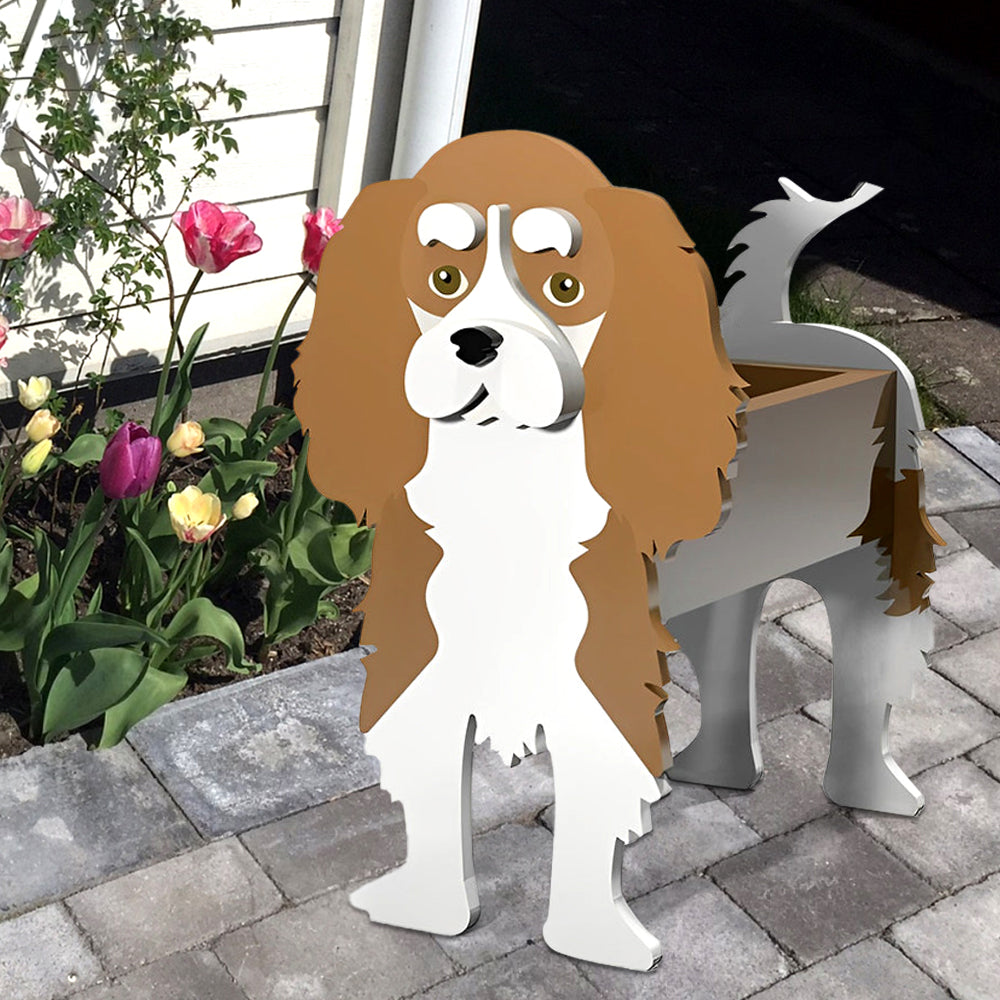Cavalier King Charles Spaniel Plant Pot