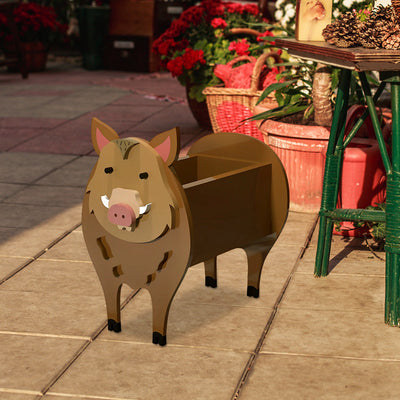 Wildschwein Pflanzgefäß