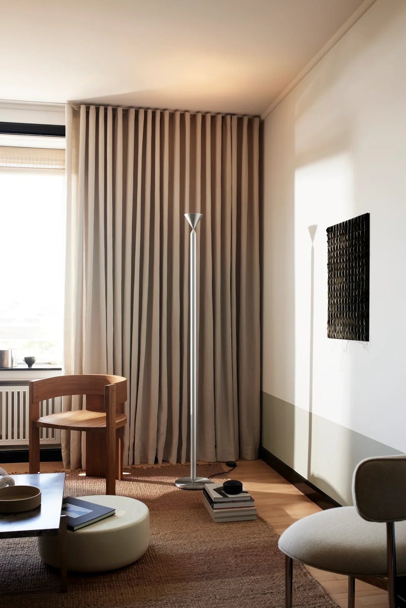 VelvaDrape Curtain - Doppelseitige Jacquard Verdunkelungsvorhänge