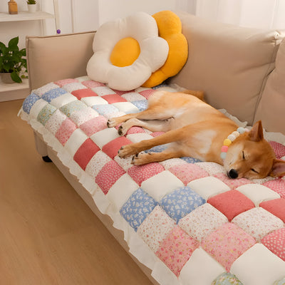 VelvaLoom Cover - Schicker Baumwoll-Schutzbezug für die Couch