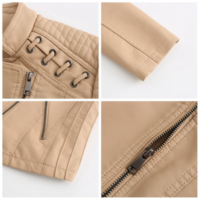 Stylische Lederjacke für Frauen