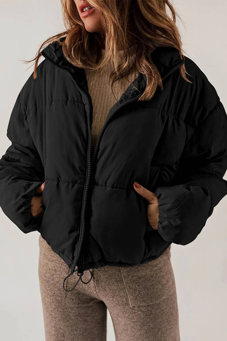 Steppjacke mit kuscheliger Wärme und schlankem Design für Damen