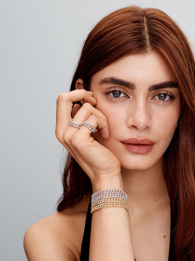 Hannelora® | Kubanisches Armband | Gold