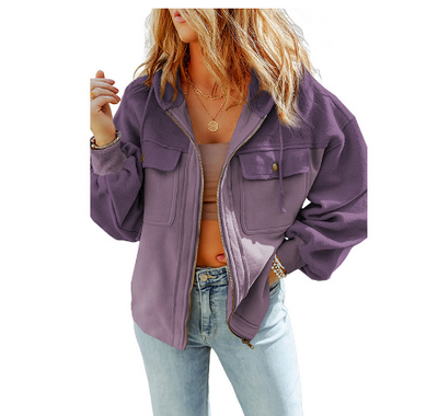 Stilvolle Jacke mit Kapuze