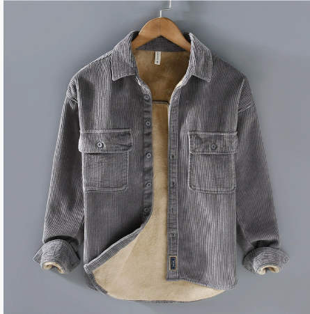 Warme Cordjacke Für Herren | Langarm